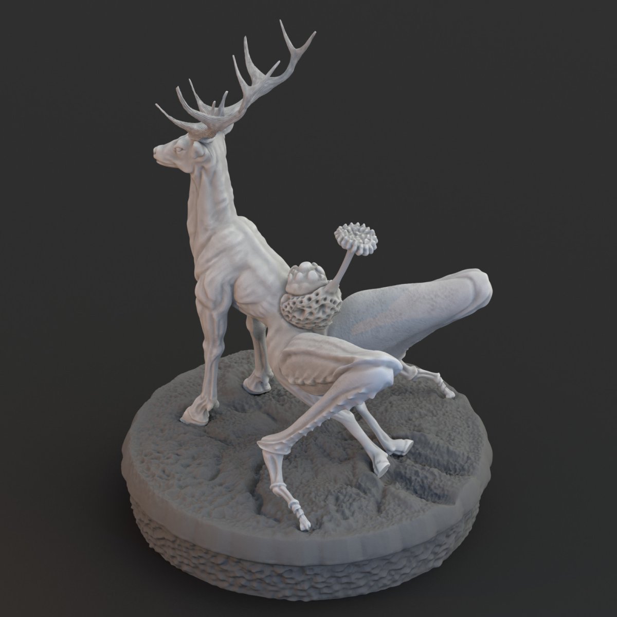 Олени на двух ногах