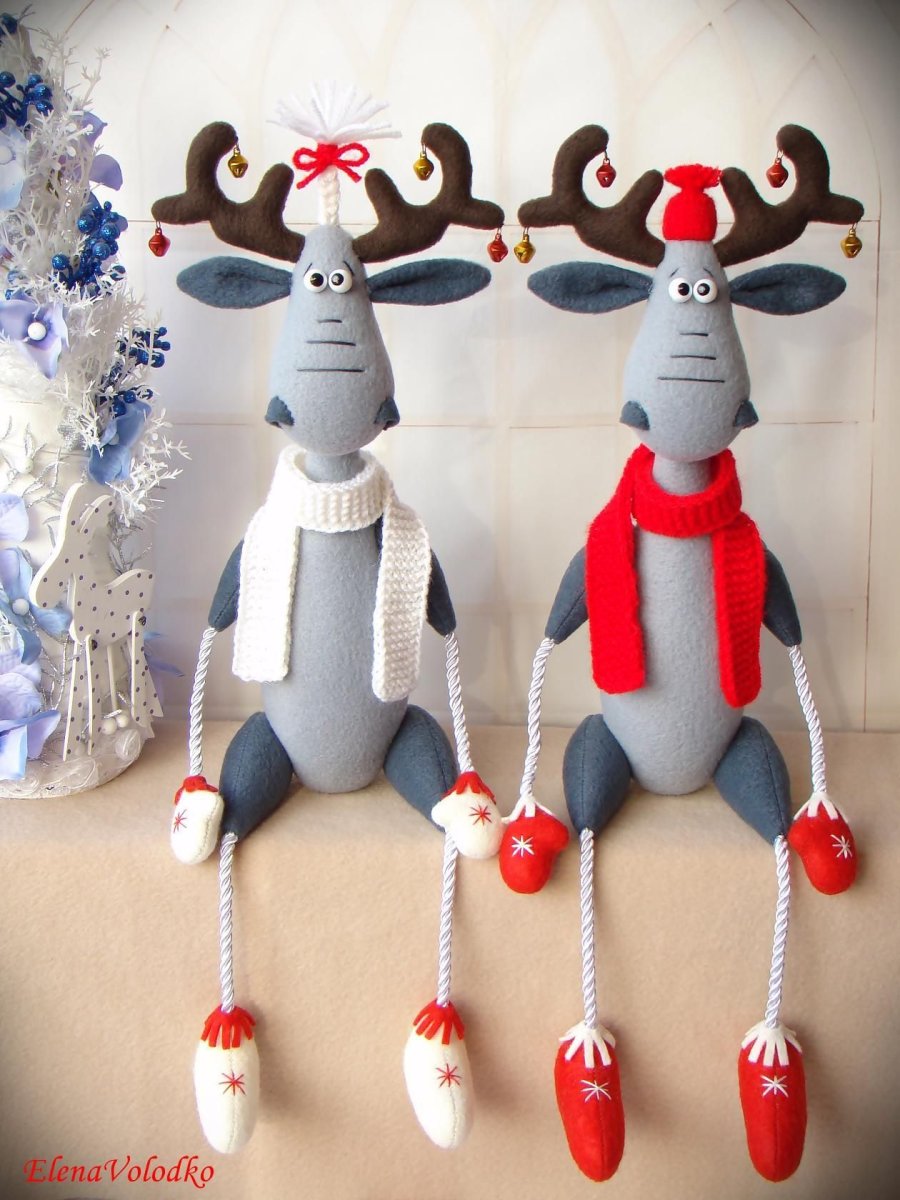 Поделка олень