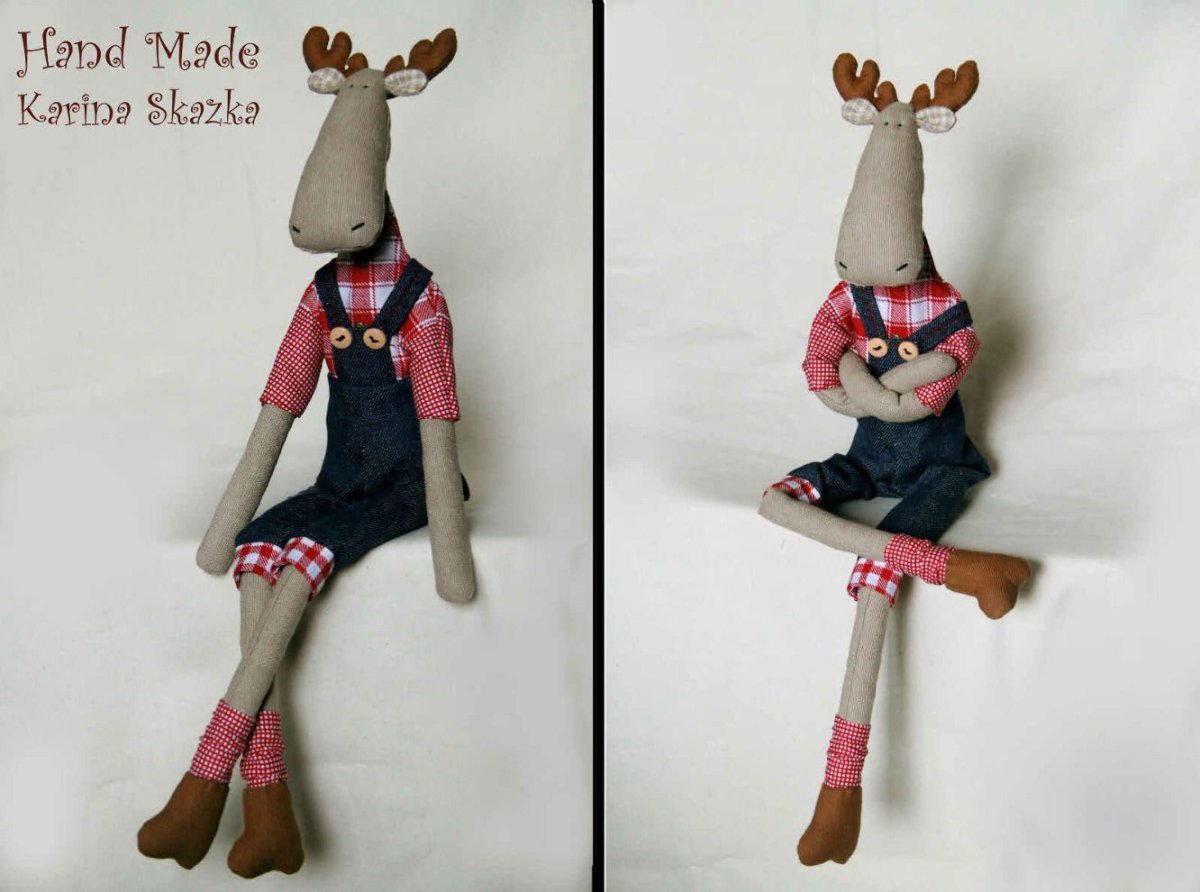 Интерьерные куклы с длинными ногами