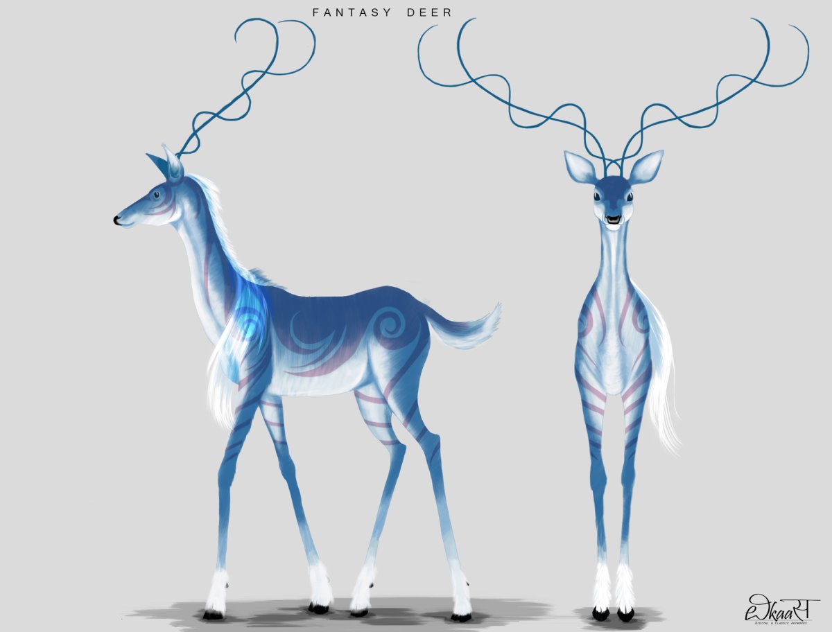 Косуля референс