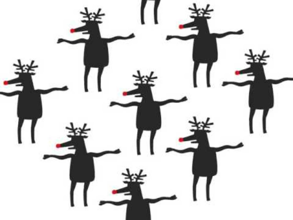 Новогодние Танцующие олени