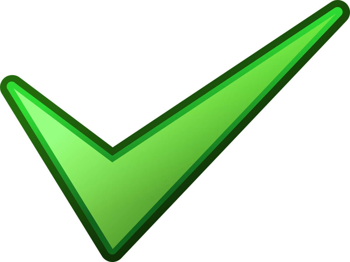 Значок галочка