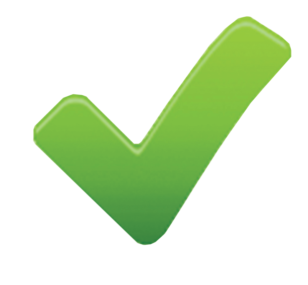 Галочка для презентации без фона