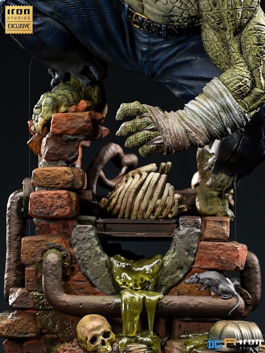 Killer Croc Statue