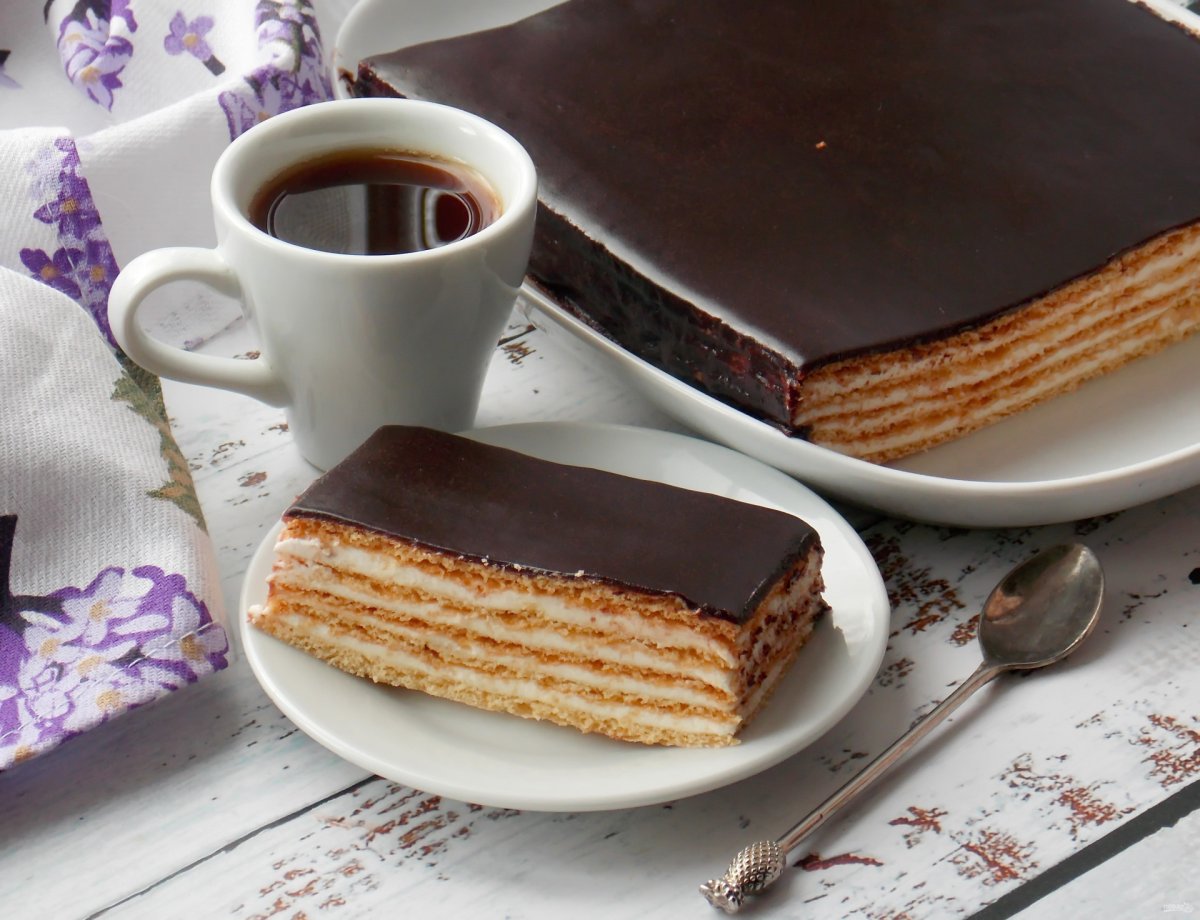 Торт Птичье молоко по армянский