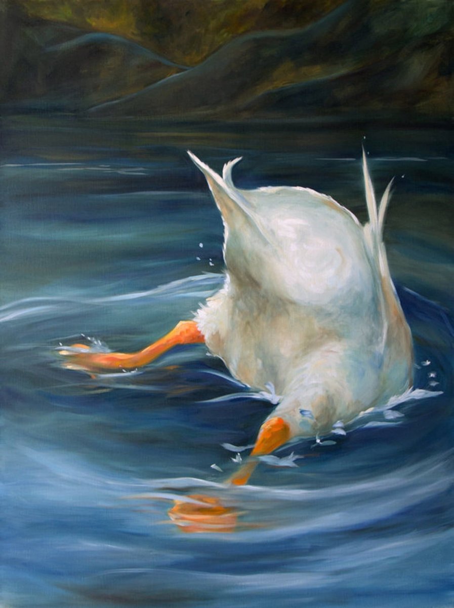 Гуси в живописи