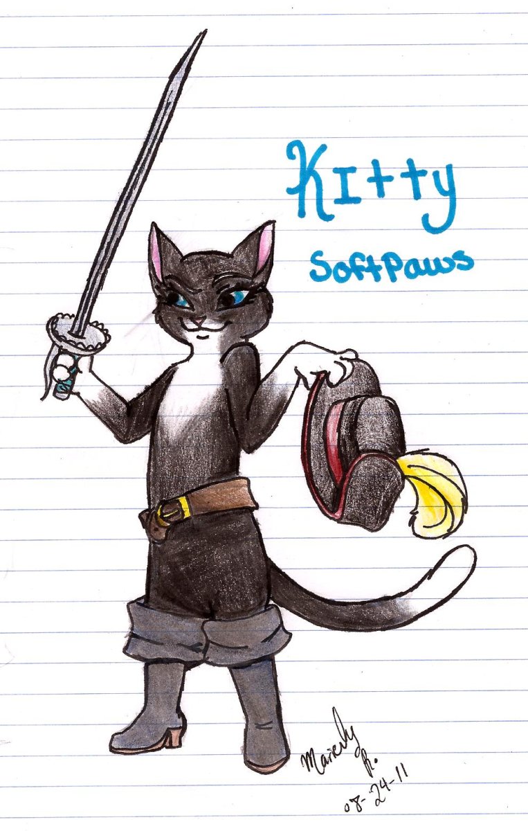 Киса мягколапка кот в сапогах 2