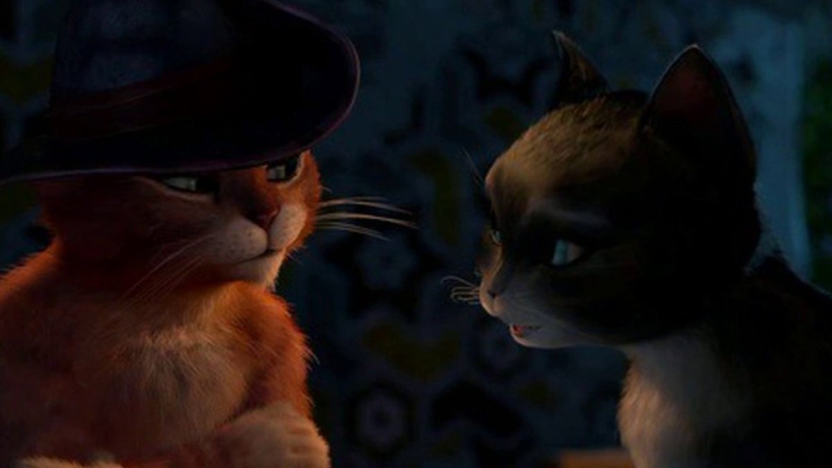 Кот в сапогах мультфильм 2011 киса мягколапка