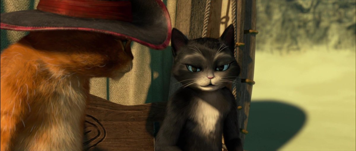 Кот в сапогах из мультика