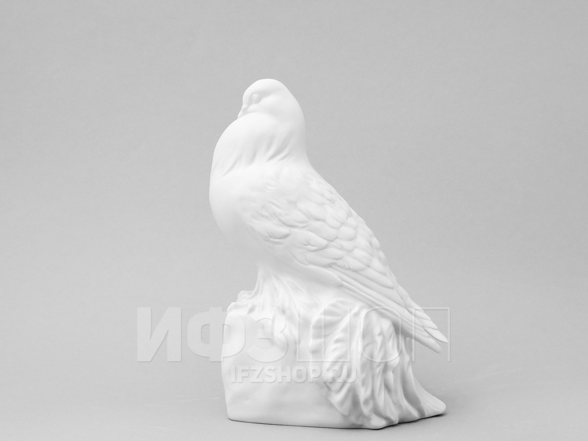 Мраморные голуби статуэтка