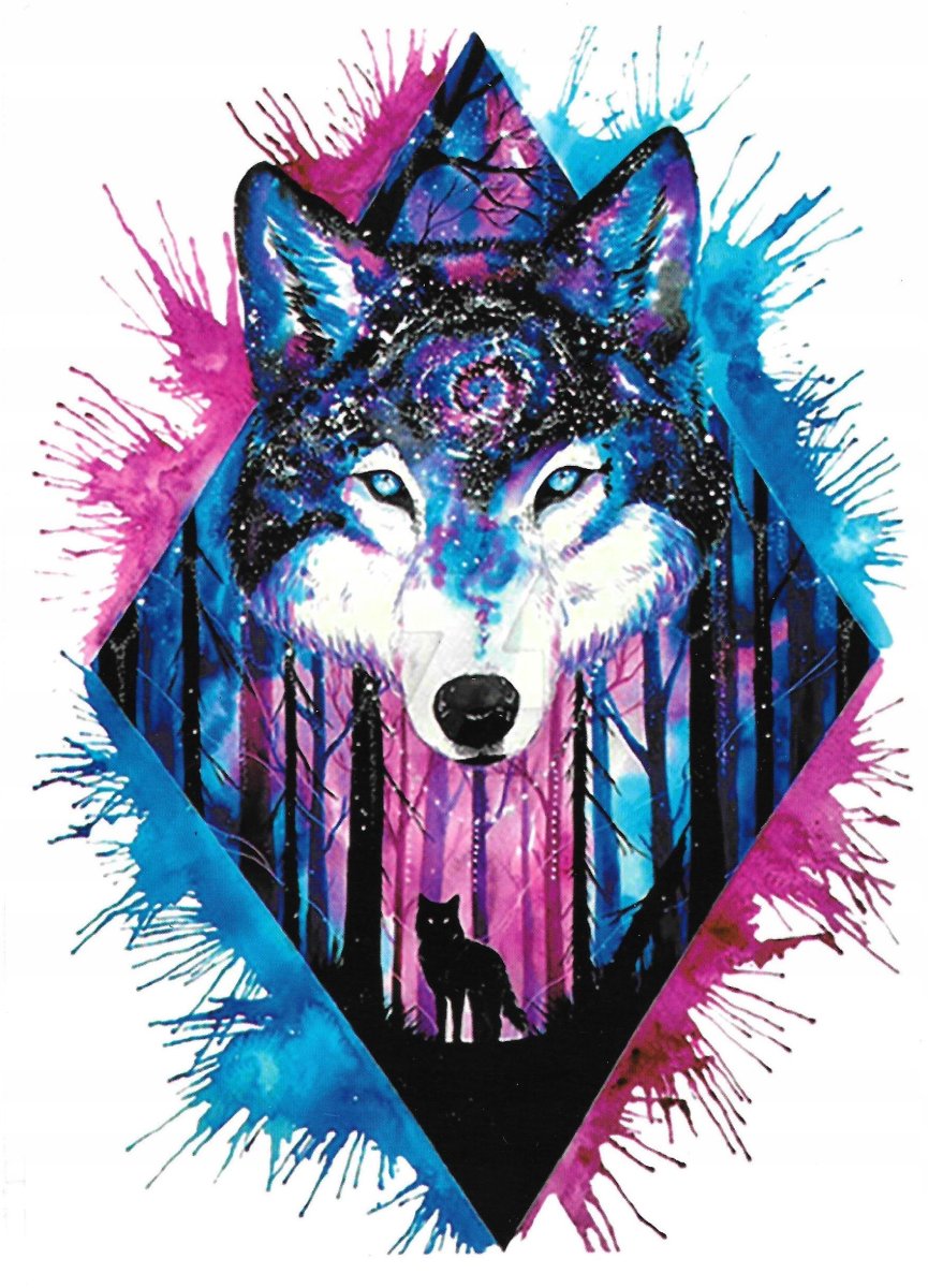 Волк на аву