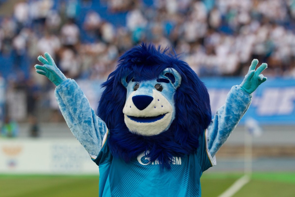 Маскот футбольного клуба Зенит