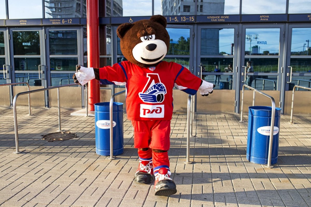 Маскот хк Локомотив Ярославль
