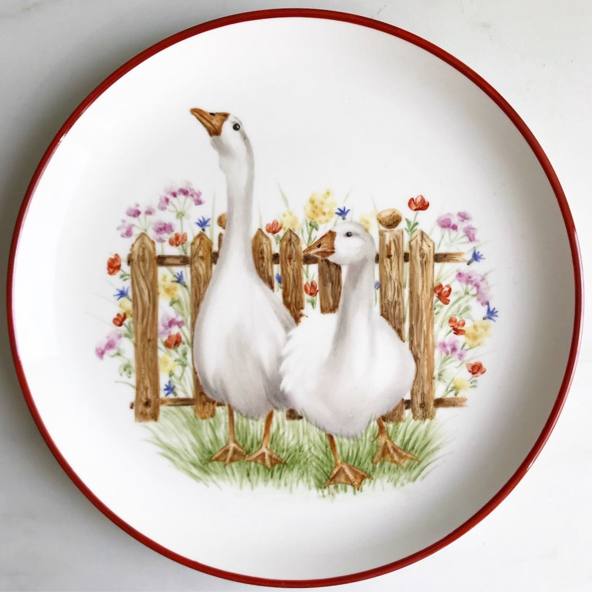 Роспись тарелок