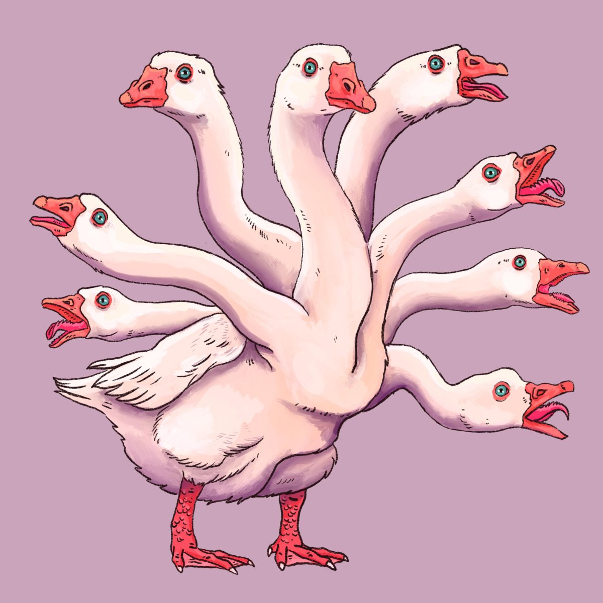 Гусь гидра ДНД