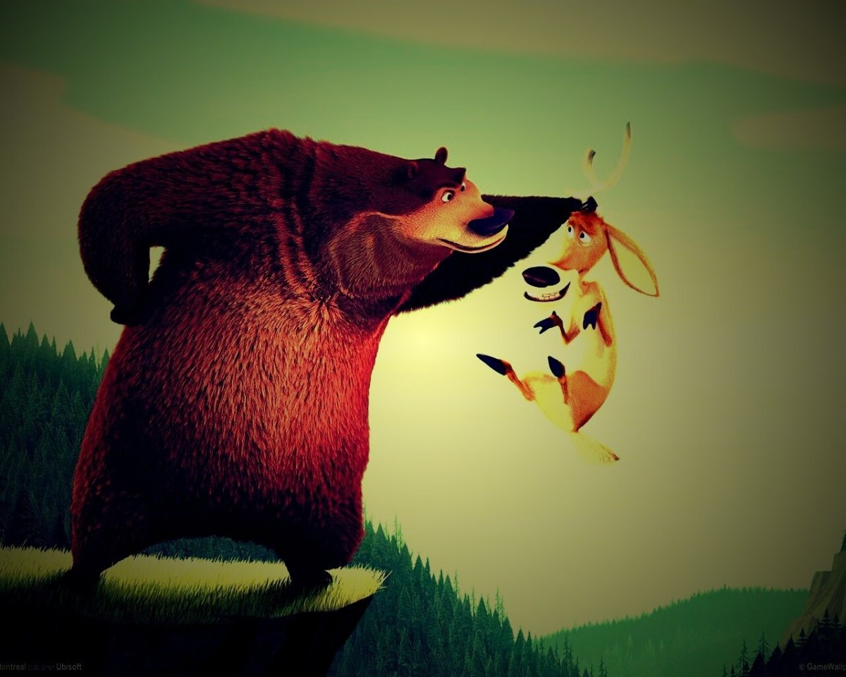 Русский медведь обои на рабочий стол