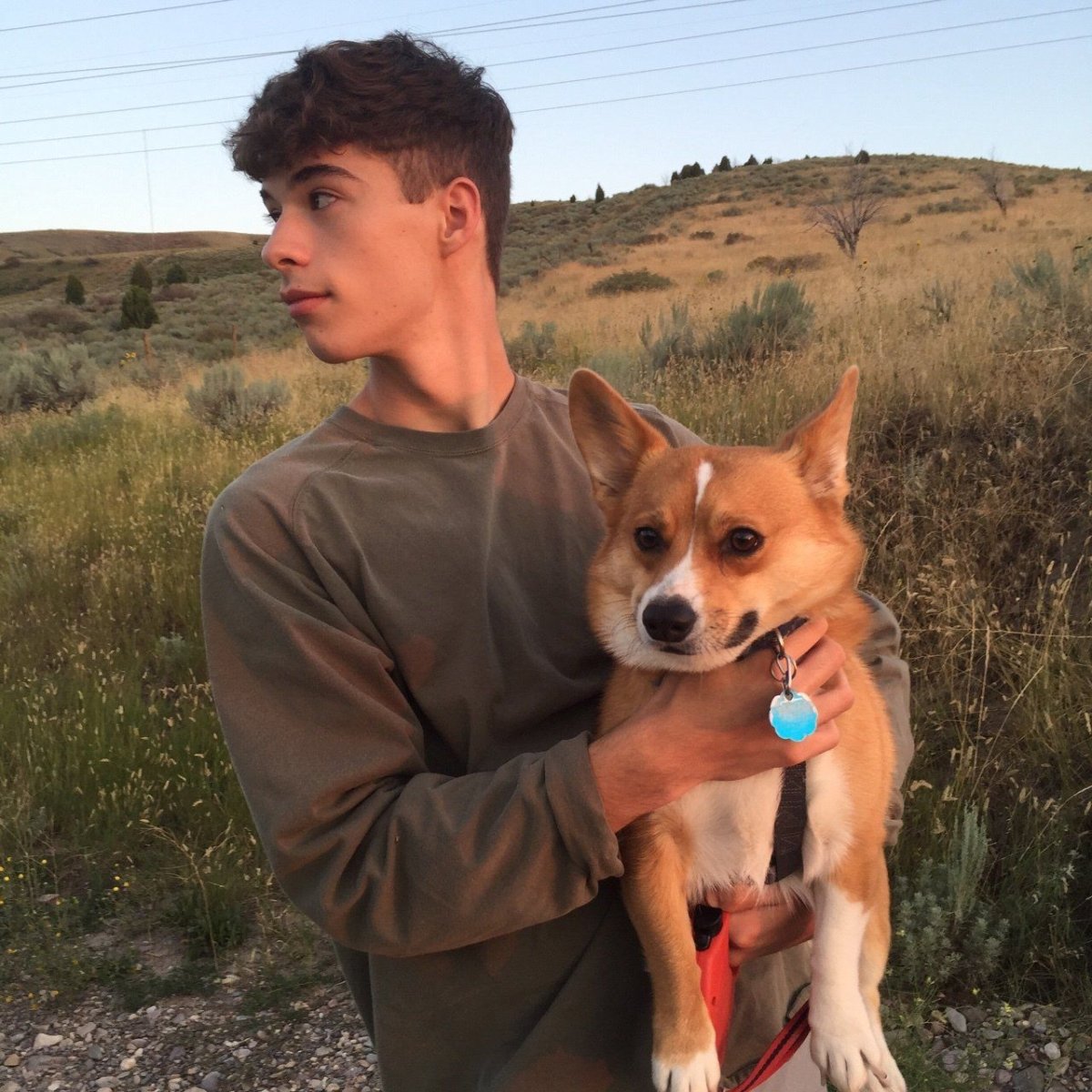 Парень в сопках