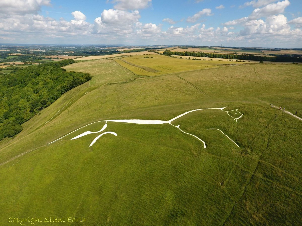 Геоглифы Уффингтонская лошадь