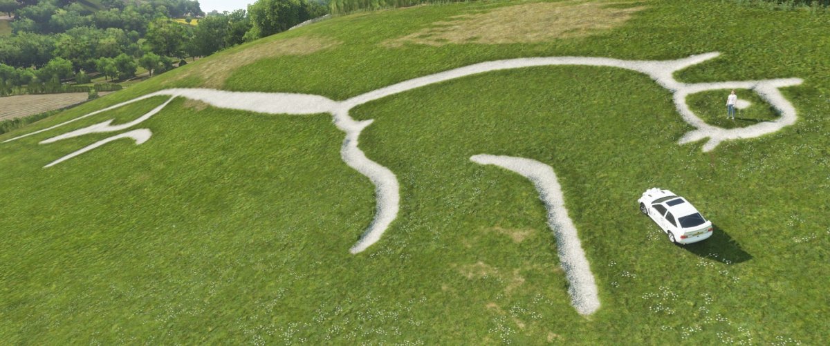 Уффингтонская белая лошадь геоглифы