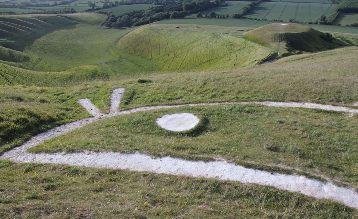 Геоглиф белая лошадь Уффингтона