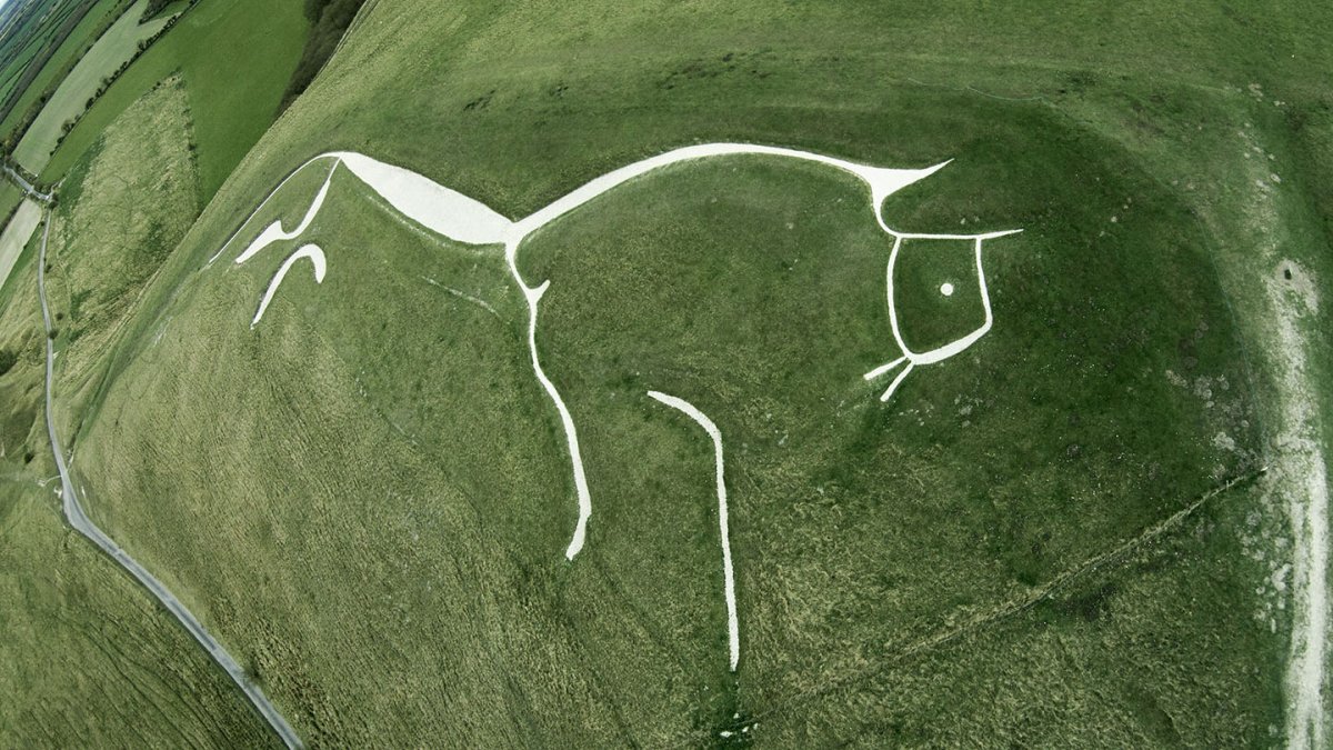Уффингтонская белая лошадь геоглифы