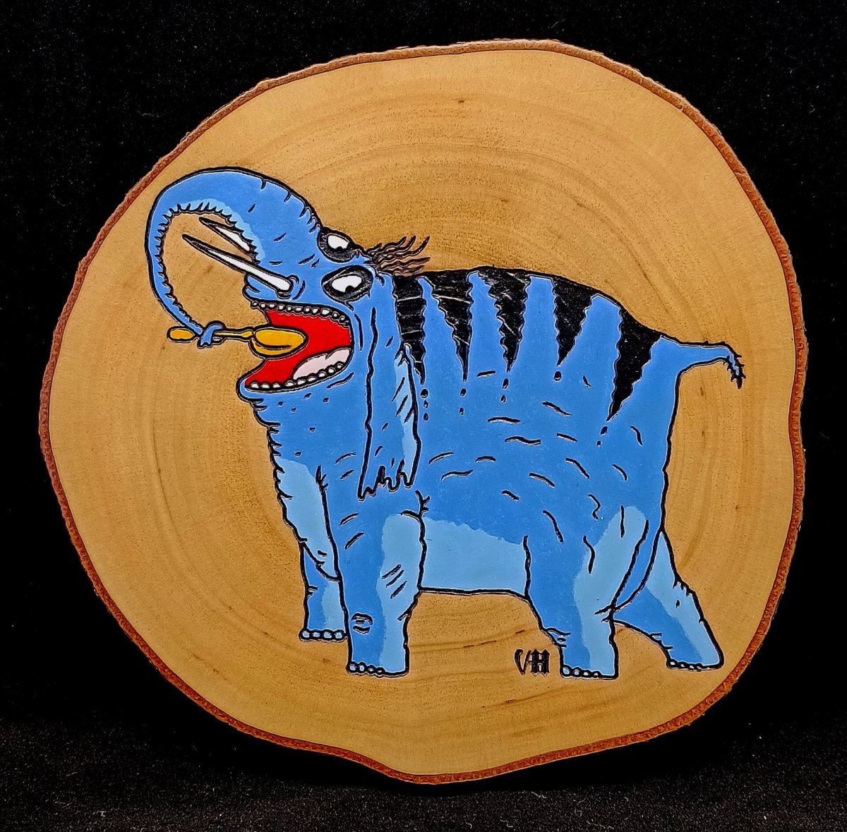 Слоник редкий полосатый