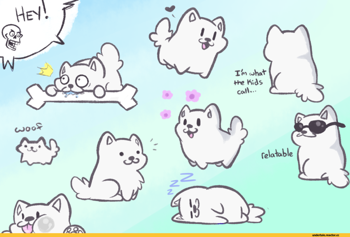 Надоедливая собака Undertale