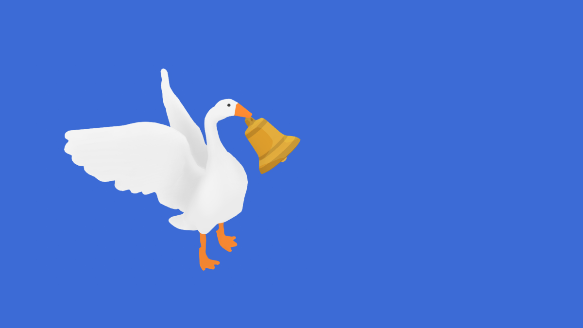 Обои с гусём