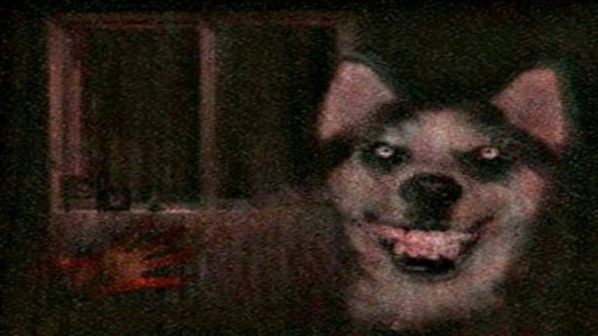 Smile Dog хаски крипипаста