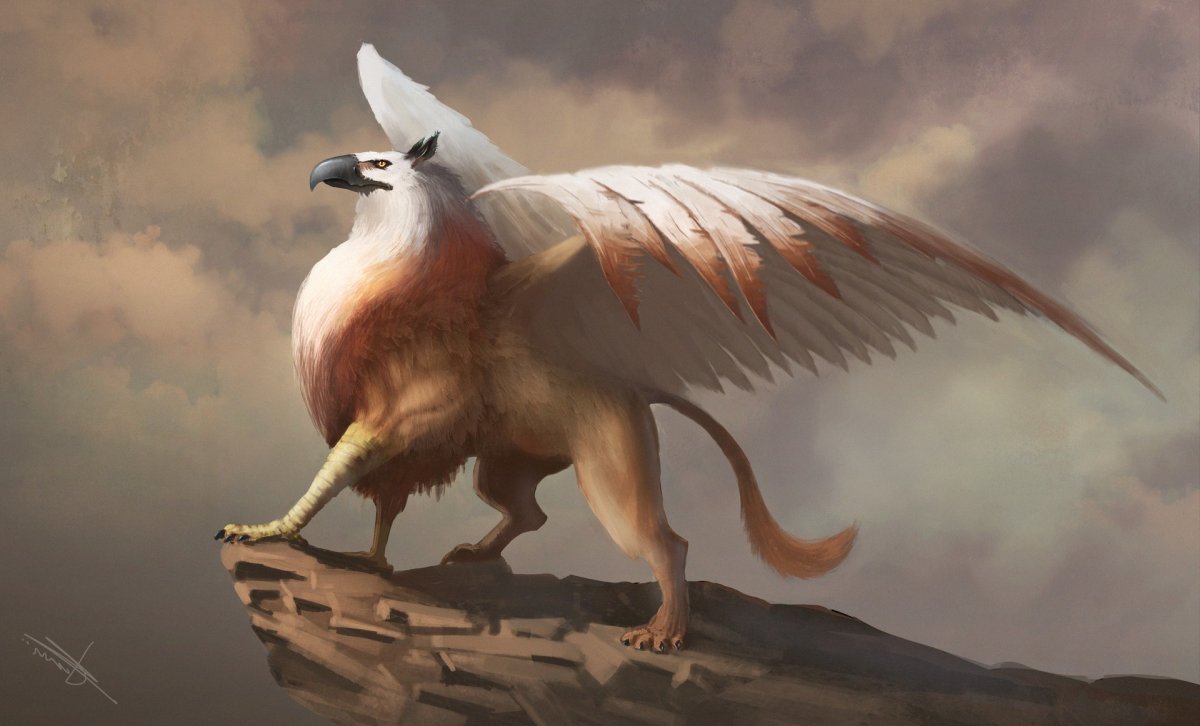 Грифон крылатый Лев