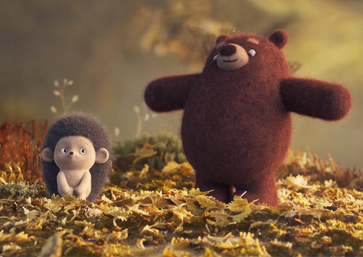 Про Ёжика и медвежонка