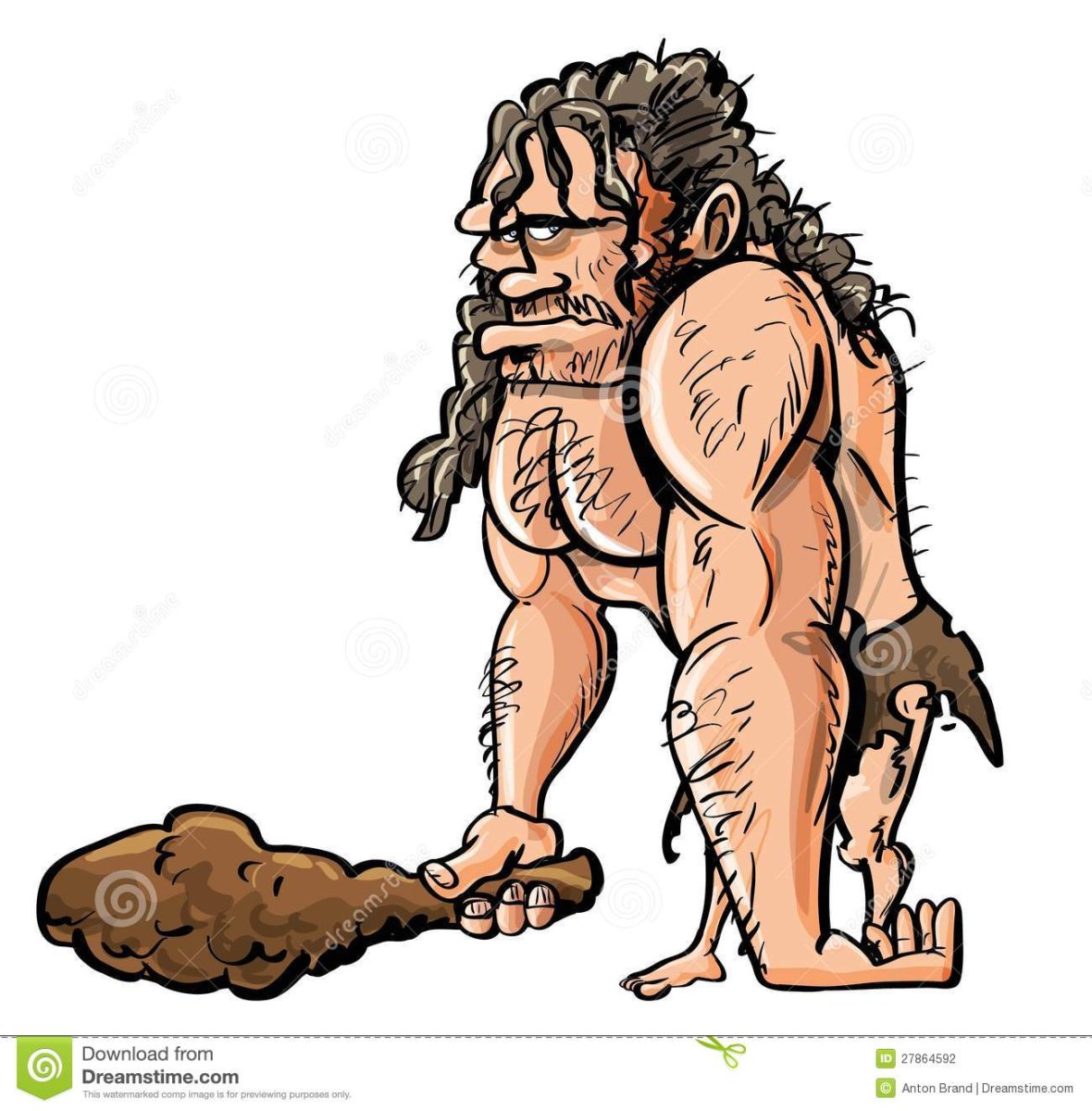 Первобытные карикатура