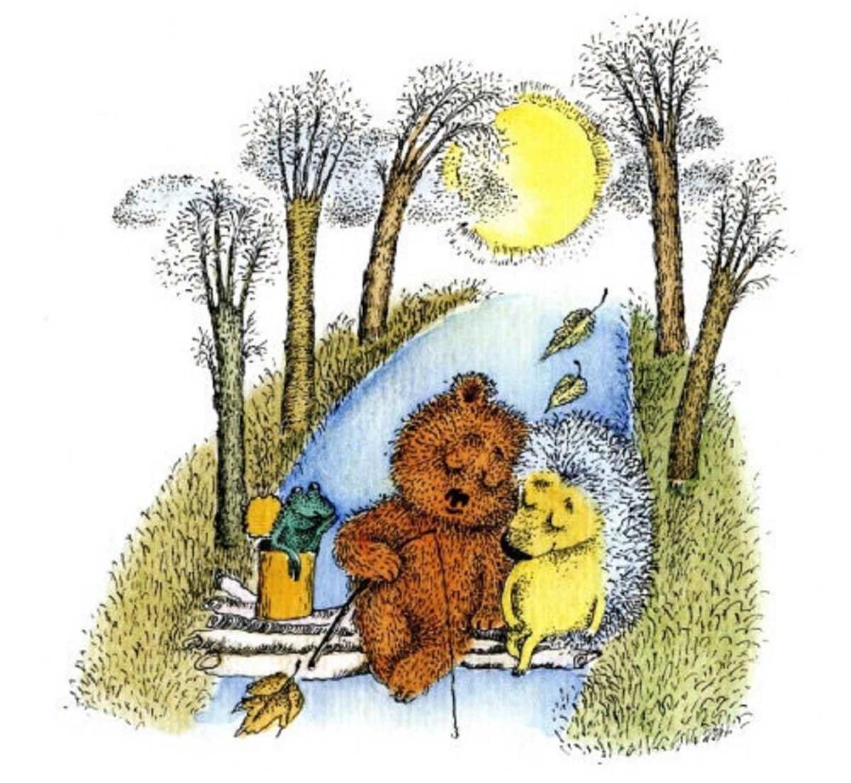 Про Ёжика и медвежонка