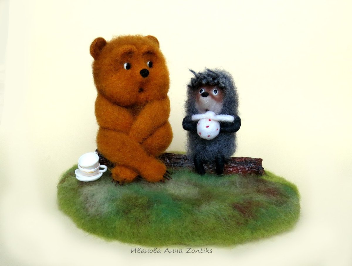 Про Ёжика и медвежонка