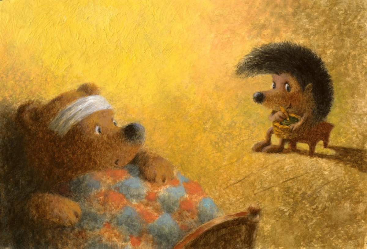 Сергей Козлов Ежик и Медвежонок иллюстрации