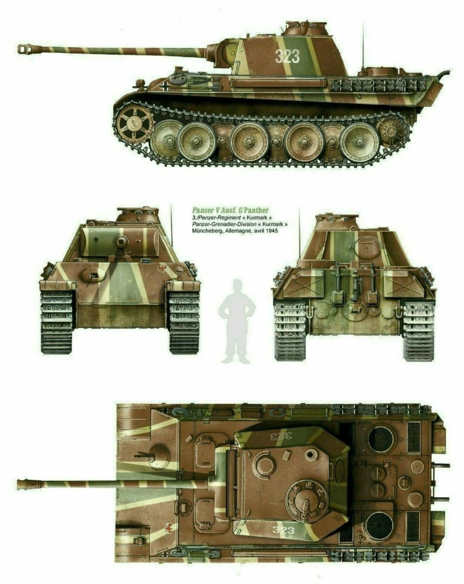 PZ Kpfw 5 Panther Ausf g