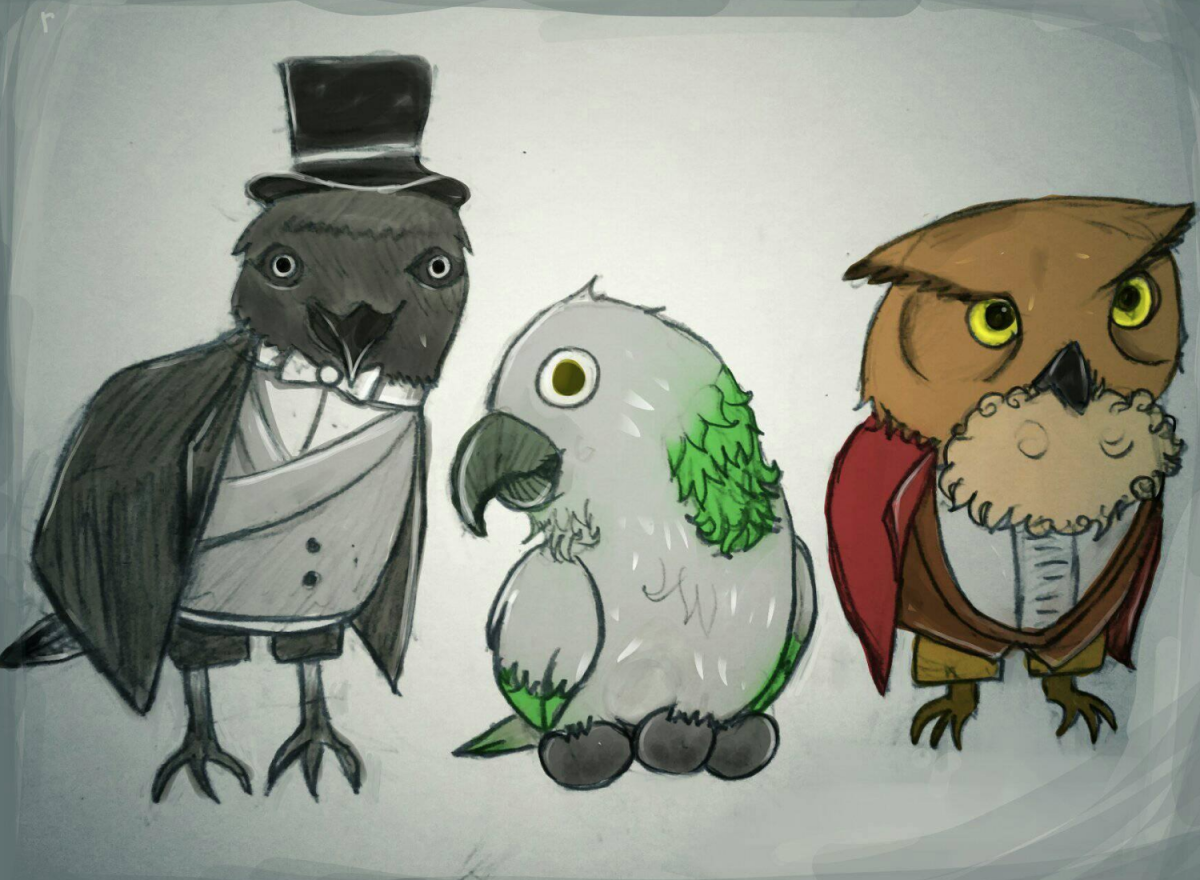 Мистер ворон Rusty Lake