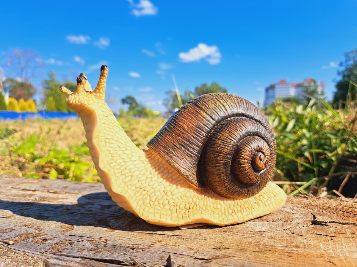 Улитка фигурка для сада