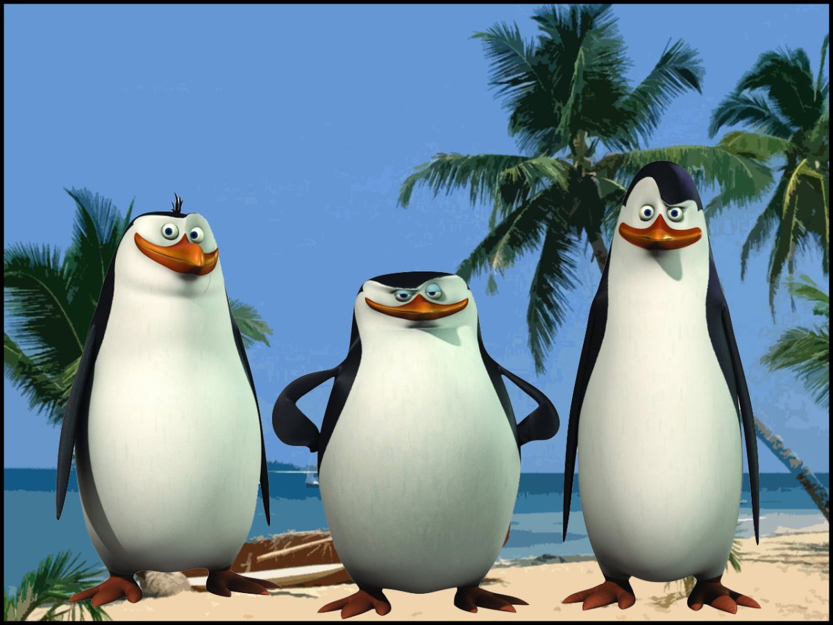 Пингвины из Мадагаскара Гавайский