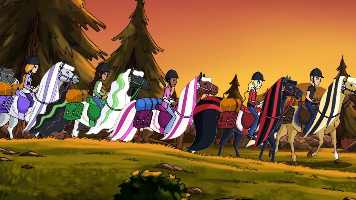 Лошадки мультфильм