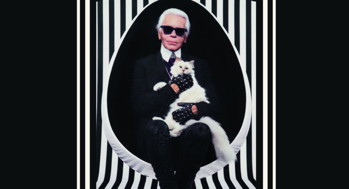 Карл Лагерфельд и Шупетт