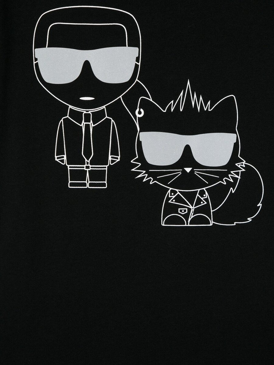 Карл Лагерфельд принт