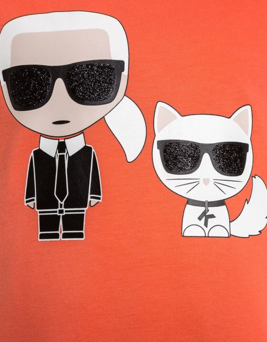 Карл Лагерфельд кошка лого