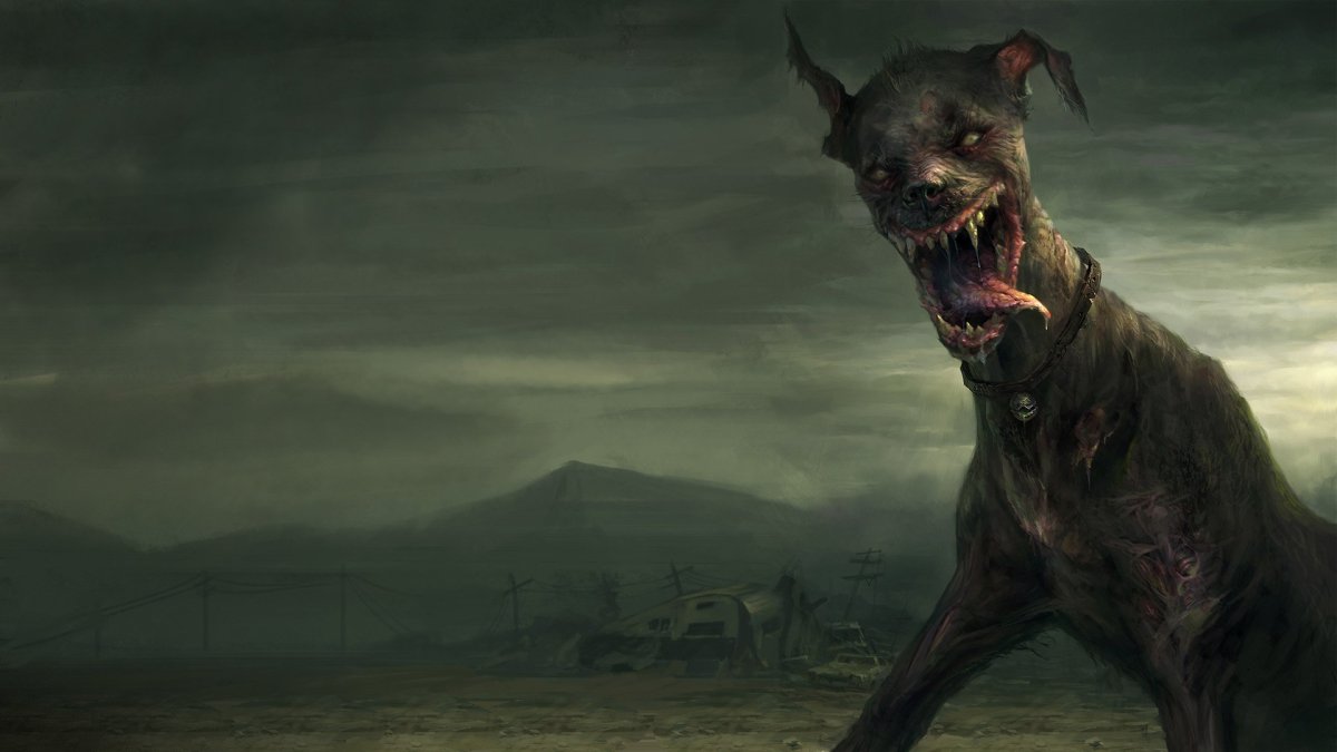 Обитель зла собаки зомби