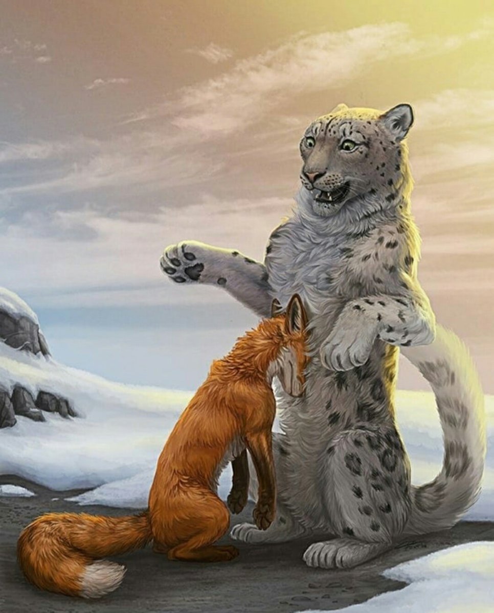 Снежный Барс арт