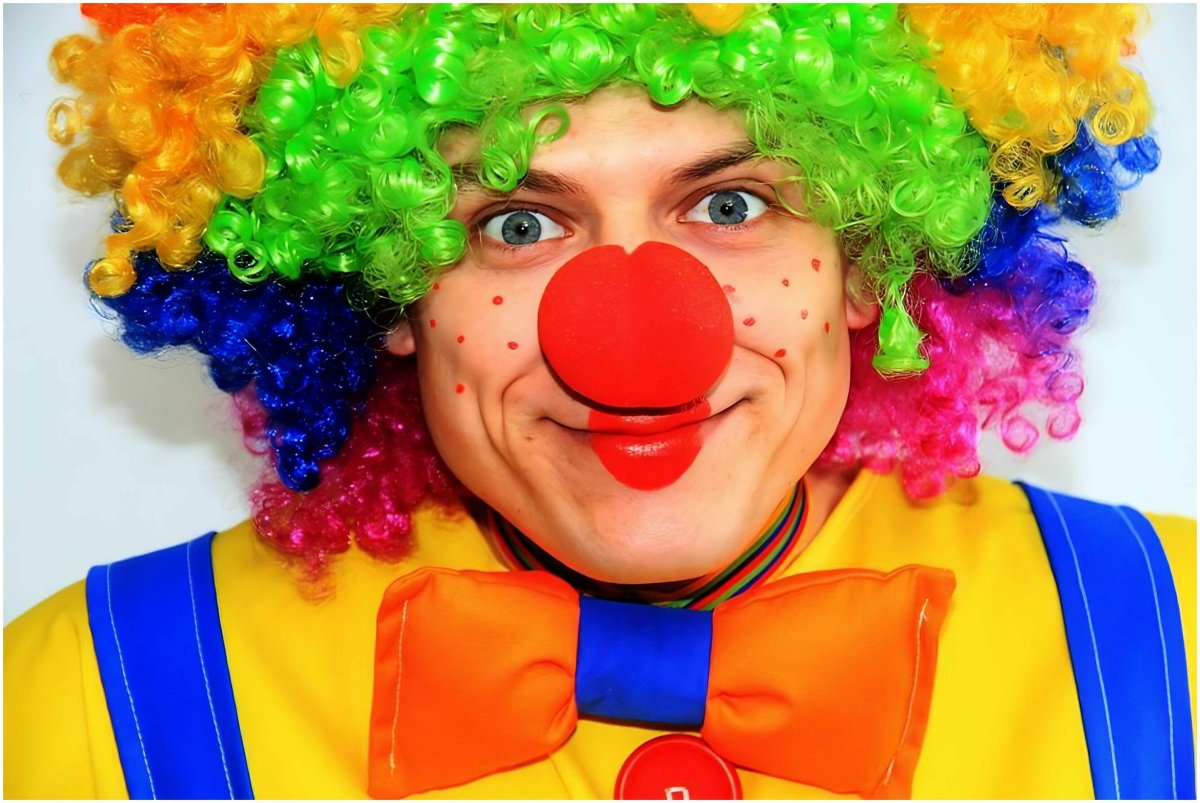 Смешной клоун