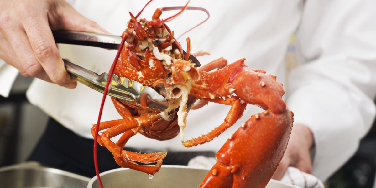 Лобстер и краб