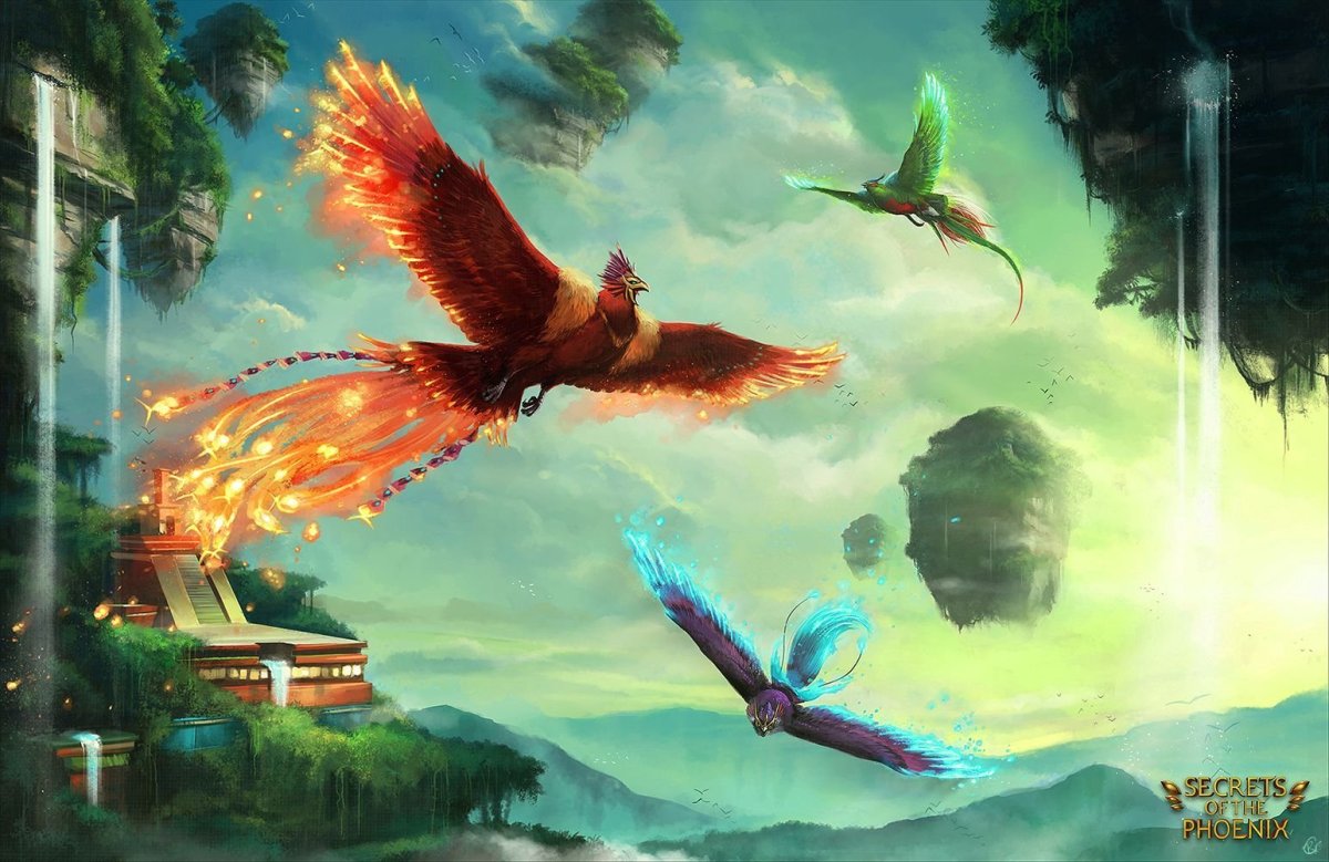 Фэнтези птицы