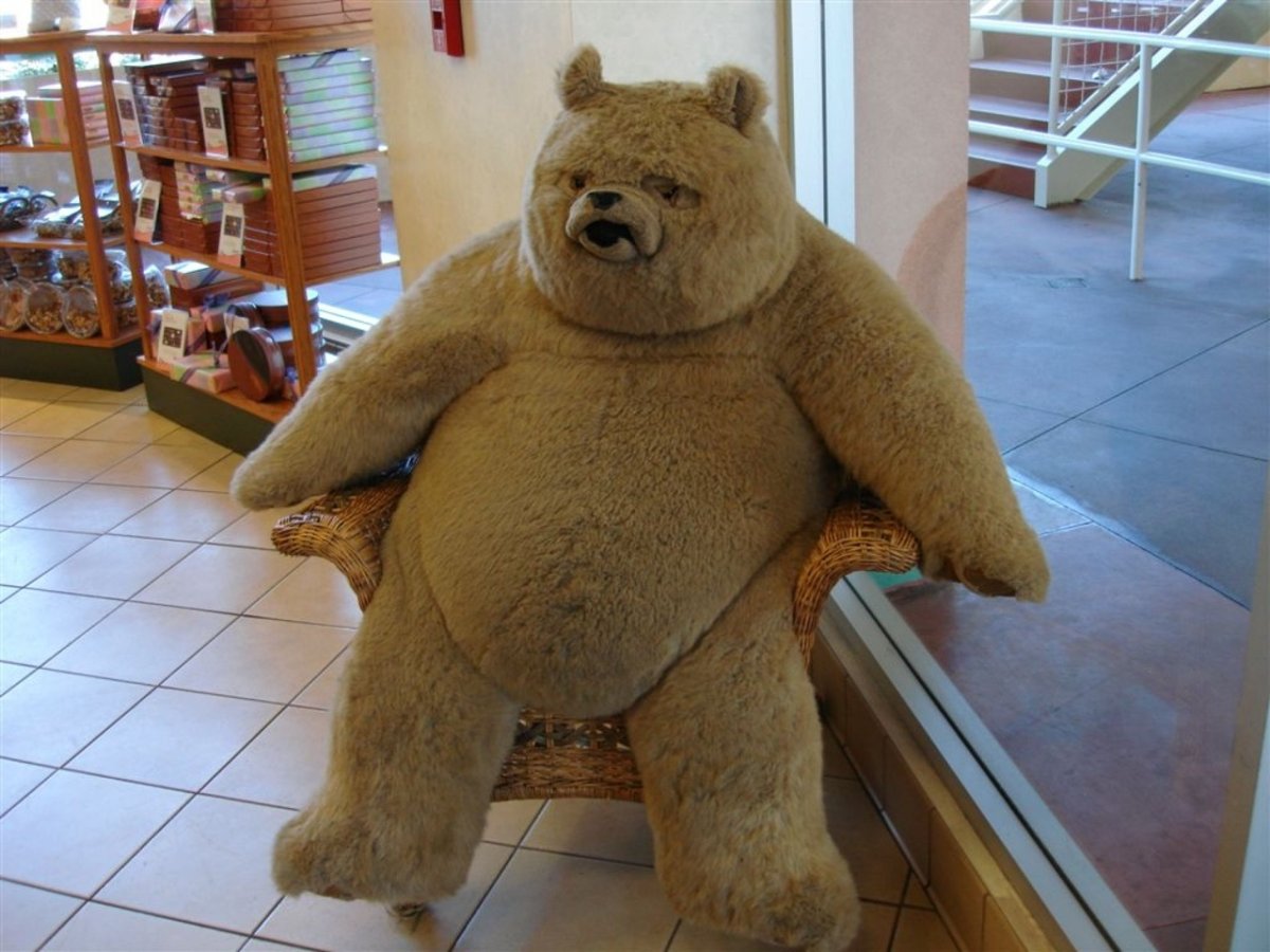 Толстый мишка