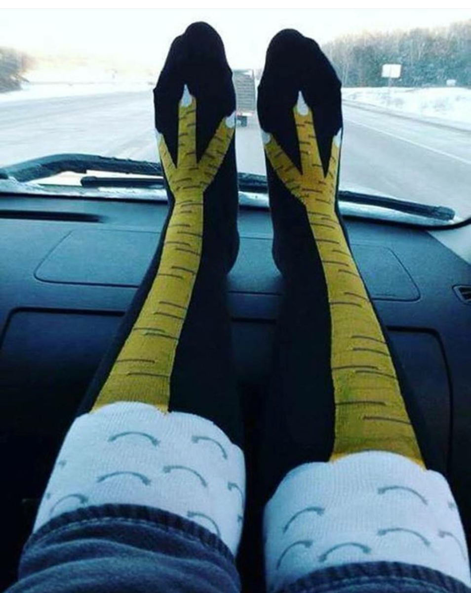 Носки куриные лапы